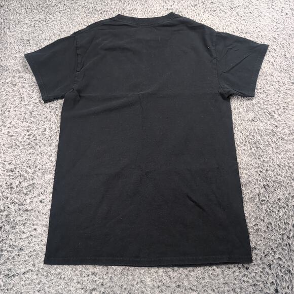 Jaws Movie Shirt Adult Small Black Retro Comic Short Sleeve Graphic Tee Men - Picture 5 of 6